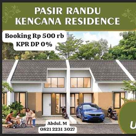 dijual rumah jl pasir randu serang