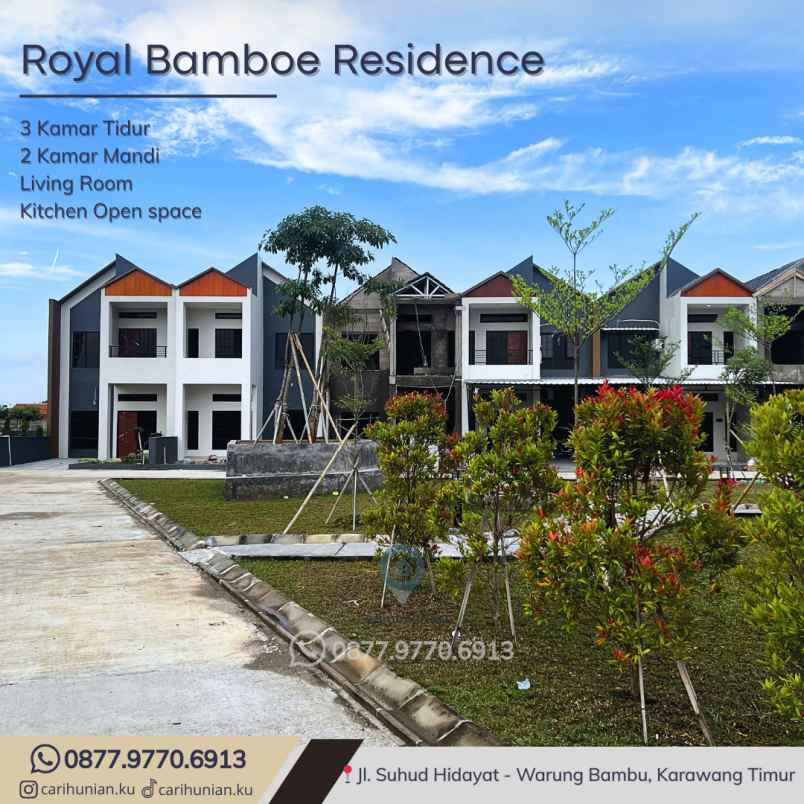 dijual rumah jl suhud hidayat gorowong