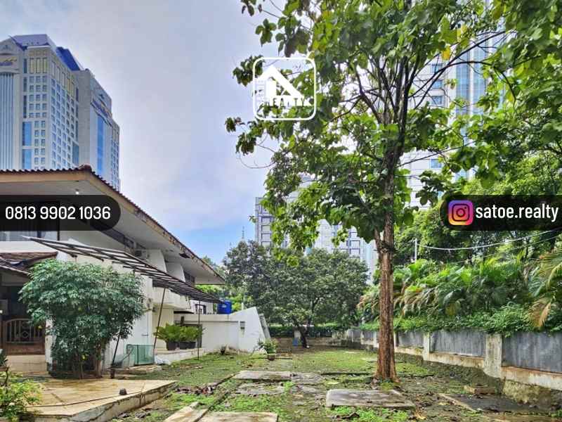 dijual rumah jl widya chandra senayan