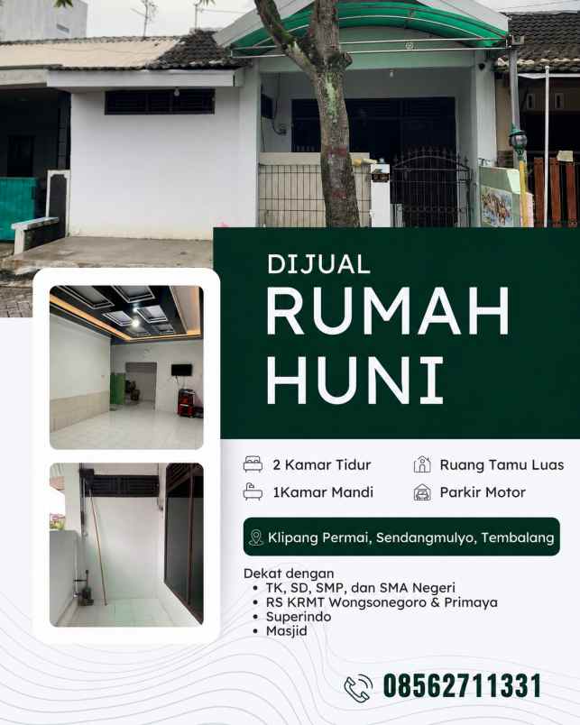 dijual rumah klipang