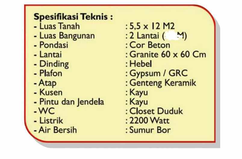 dijual rumah lokasi strategis dp 0 free