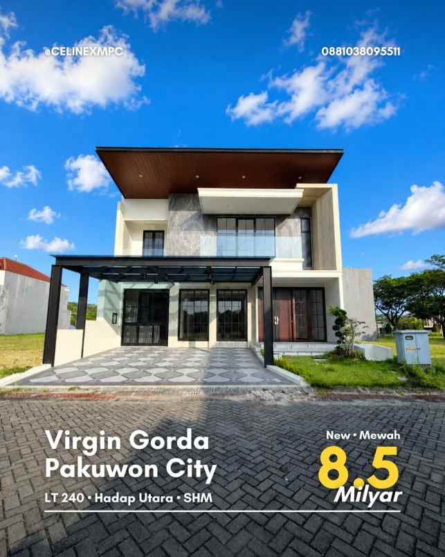 dijual rumah pakuwon city
