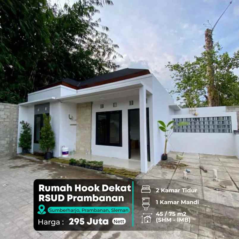 dijual rumah prambanan sleman
