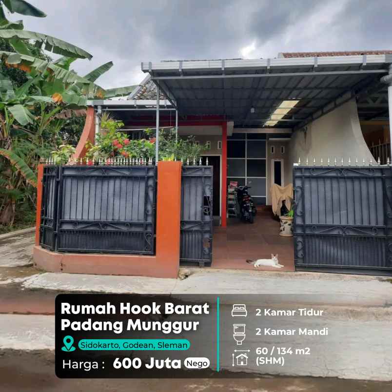 dijual rumah sidokarto godean sleman