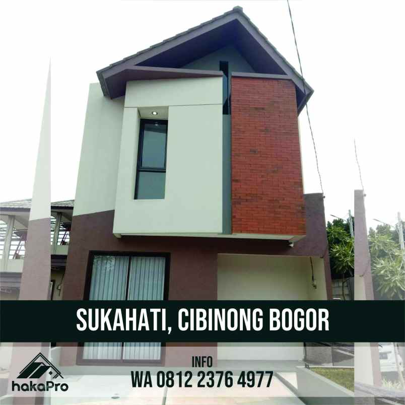 dijual rumah sukahati cibinong bogor