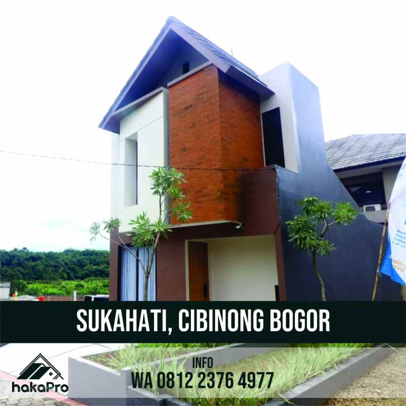 dijual rumah sukahati cibinong bogor
