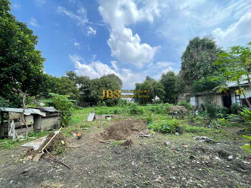 dijual tanah jalan brig jend zein hamid