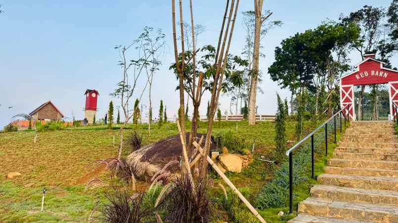 dijual tanah jalan raya puncak dua