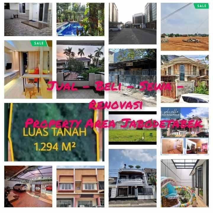 dijual tanah jl cawang raya