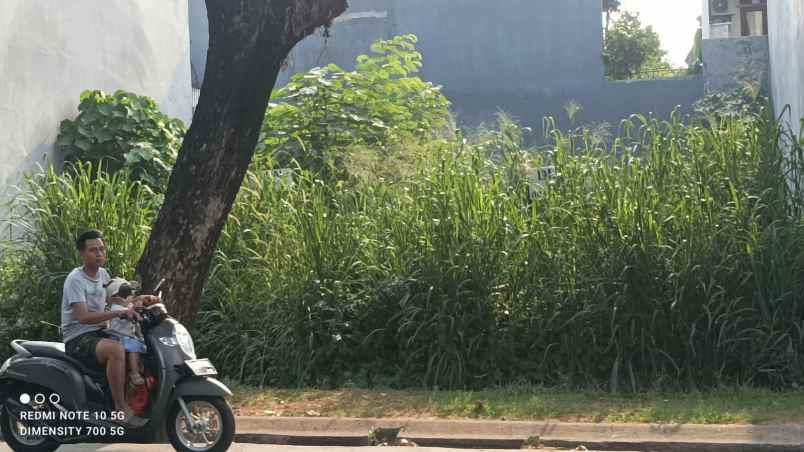 dijual tanah jl komplek puri gading