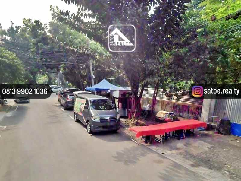 dijual tanah jl tirtayasa kebayoran