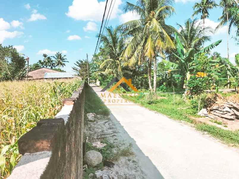 dijual tanah kosong tuntungan ii jalan danamon