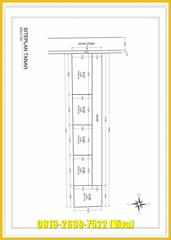 dijual tanah sawitsari ringroad utara