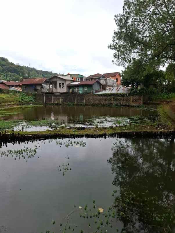 dijual villa jalan raya puncak pucak