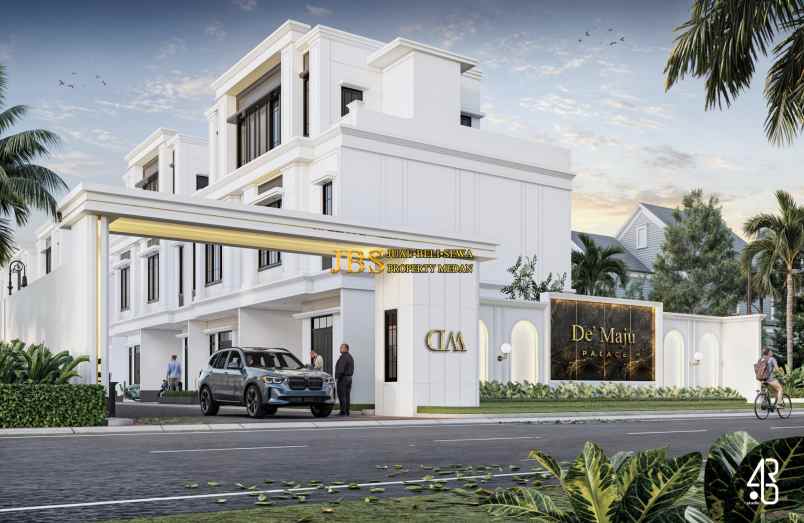 dijual villa komplek de maju palace