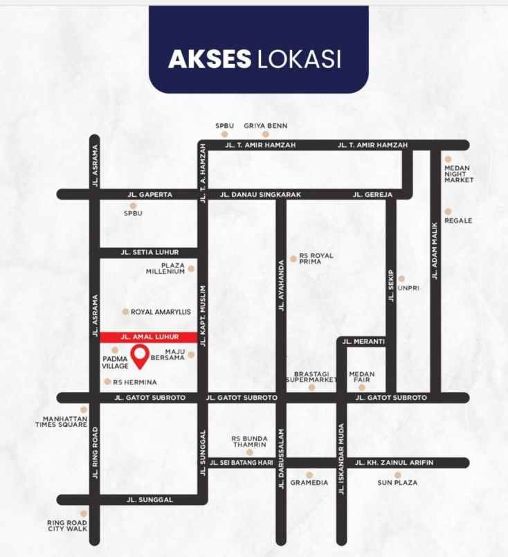 dijual villa komplek de maju palace