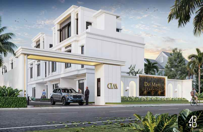 dijual villa komplek de maju palace
