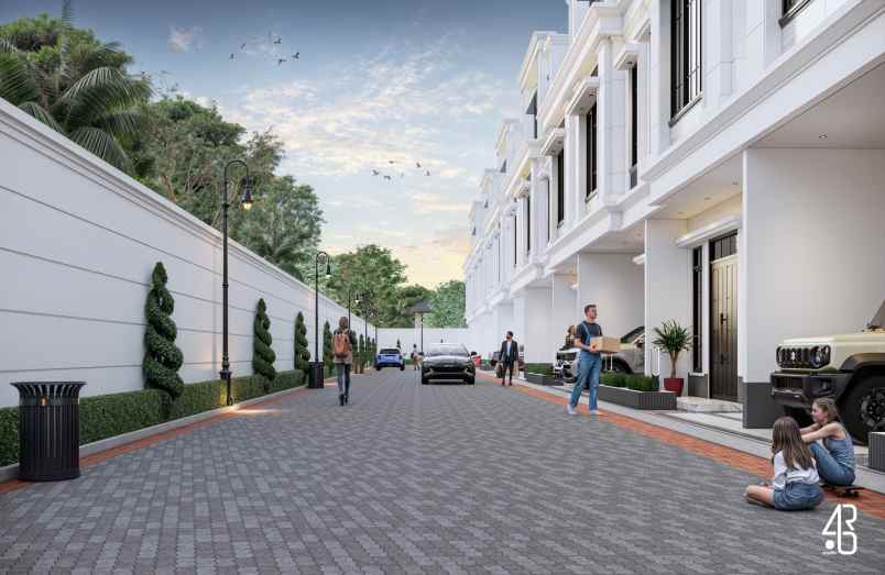 dijual villa komplek de maju palace