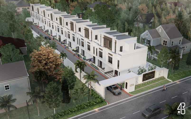 dijual villa komplek de maju palace