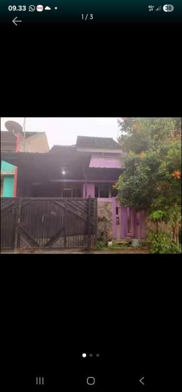disewakan rumah jalan tk assyfa jatimulya