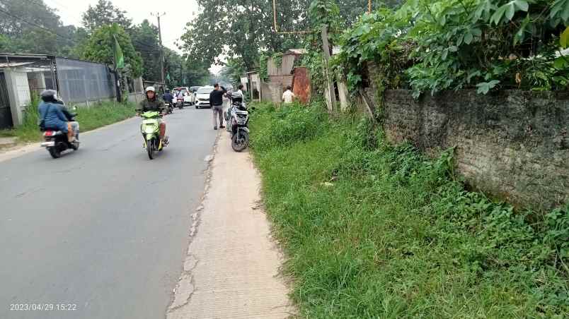 disewakan tanah 1200 m2 setu bekasi