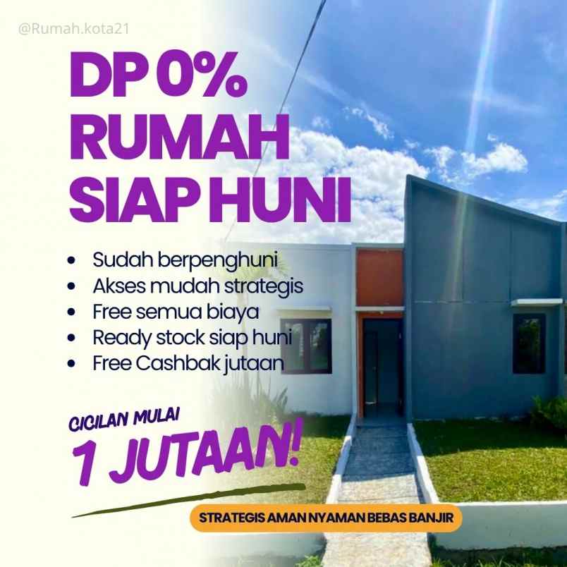 dp0 rumah subsidi flat puri lavender 3