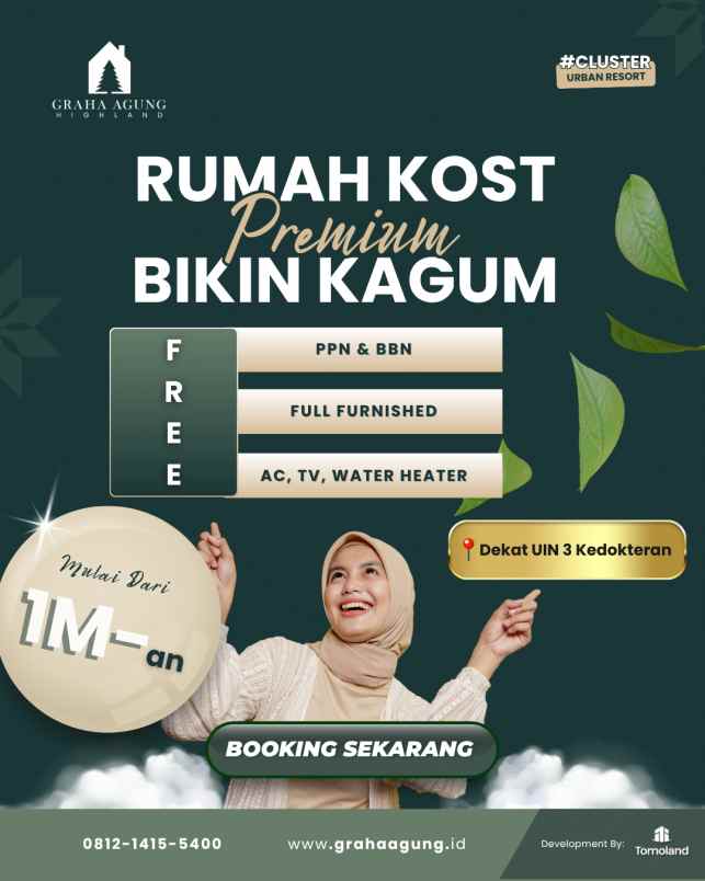 hub investasi rumah kos full furnish malang