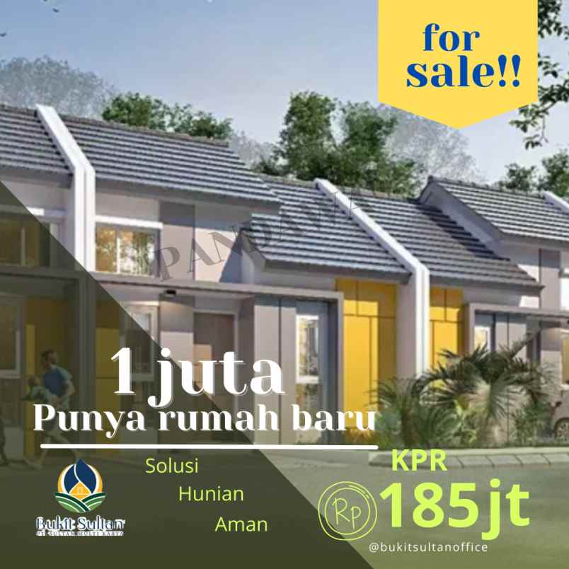 kpr perumahan subsidi bukit sultan tahap 2
