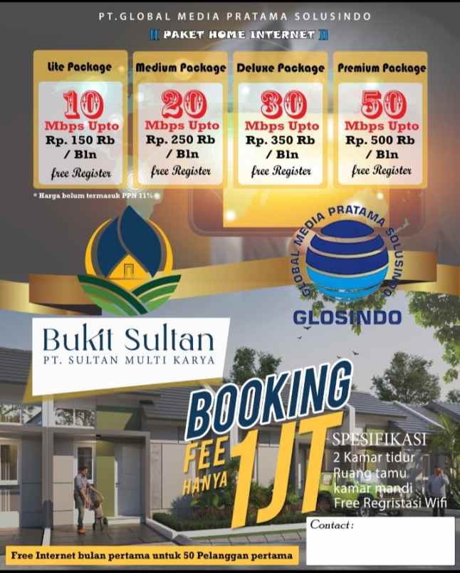 kpr rumah subsidi bukit sultan