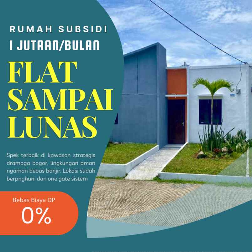 puri lavender 3 rumah subsidi tanpa dp bogor