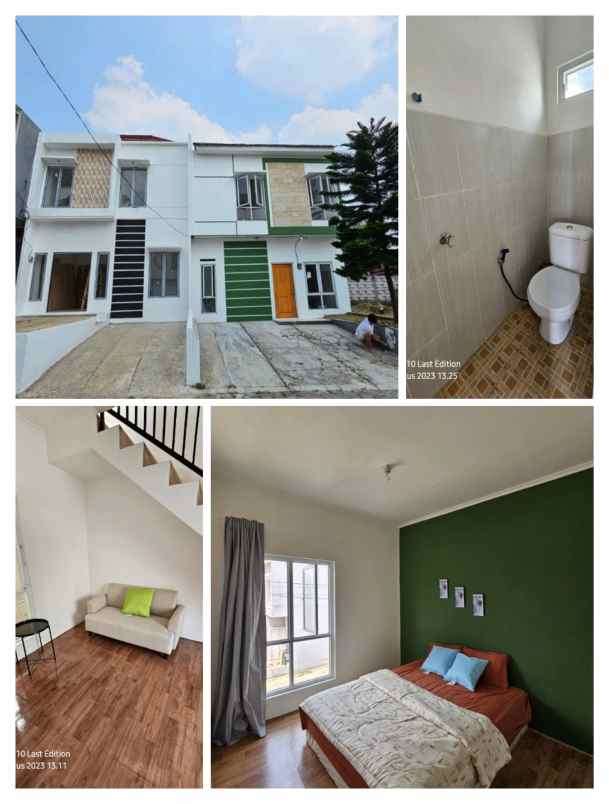rumah cluster 2 lantai karadenan cibinong bogor