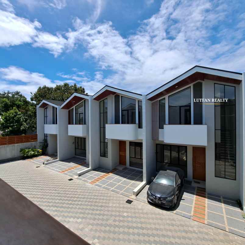rumah cluster modern scandinavian jagakarsa