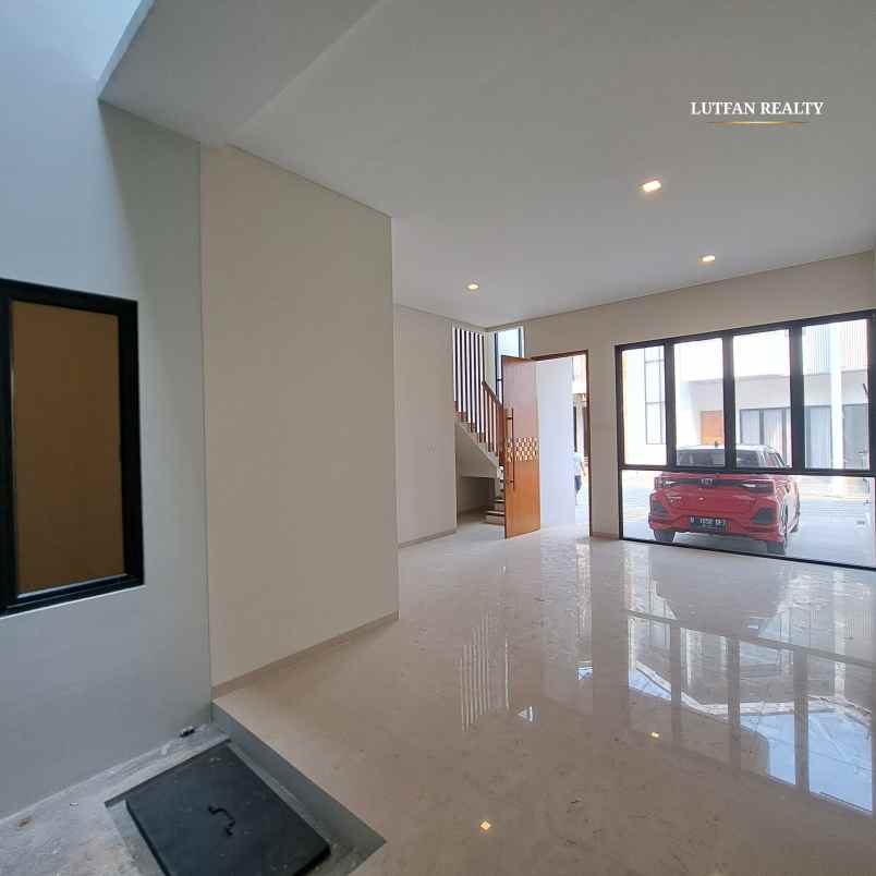 rumah cluster modern scandinavian jagakarsa