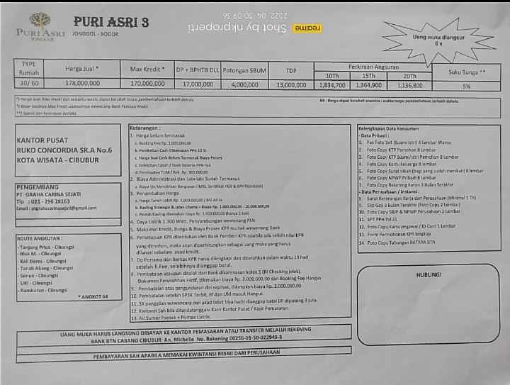 rumah jln raya alternatif