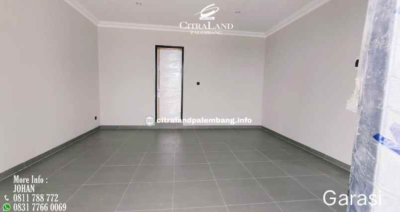 rumah mewah 2 lantai 6 kamar tidur citraland palembang