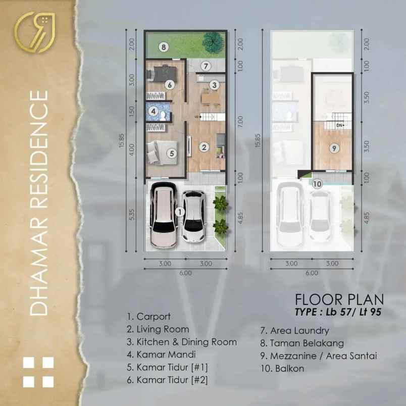 rumah modern cluster dekat sleman city mall