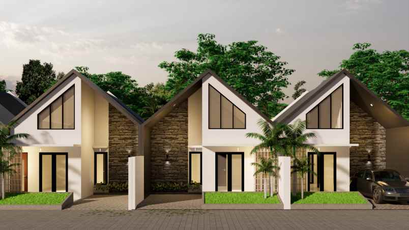 rumah modern minimalis model scandinavian