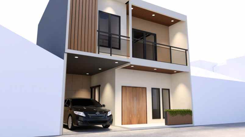 rumah murah 2 lantai