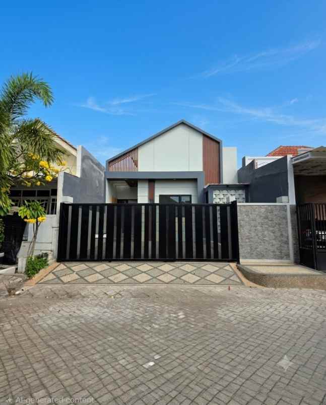 rumah nirwana eksekutif strategis row 3 mobil