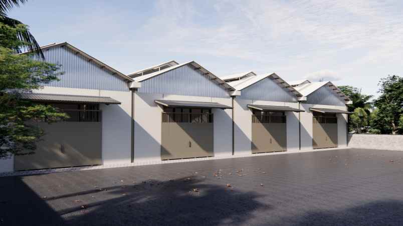 sewa gudang mahendradatta pilih per unit lokasi ramai