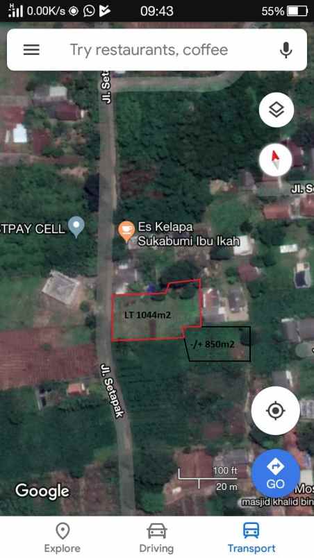 tanah bojong gede jawa barat