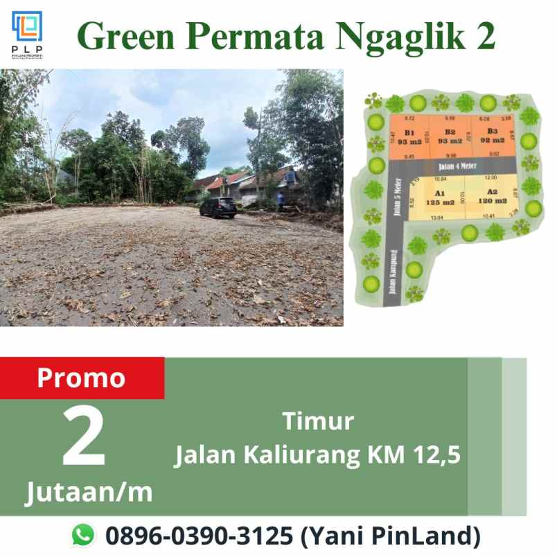 tanah murah di donokerto turi 1 juta meter