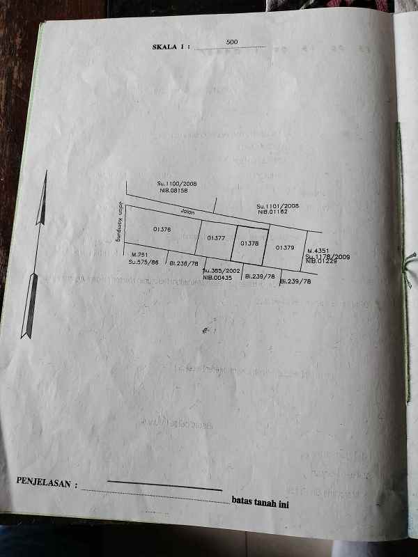 tanah pekarangan dalam perum gambiran yogyakarta