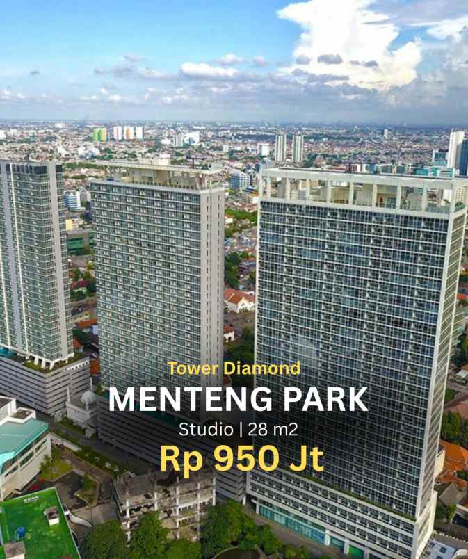 dijual apartemen apartemen menteng park jl