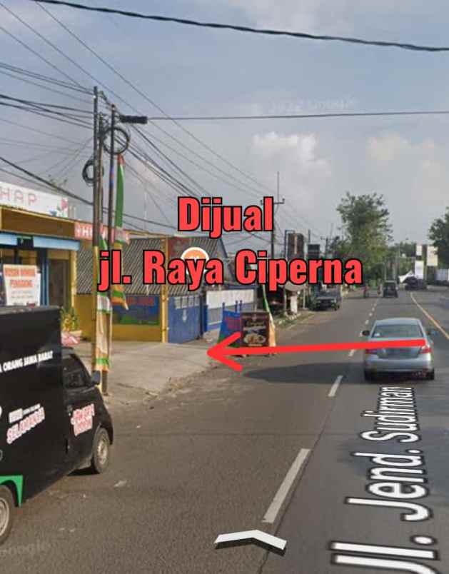 dijual ruko gudang di jalan raya ciperna cirebon