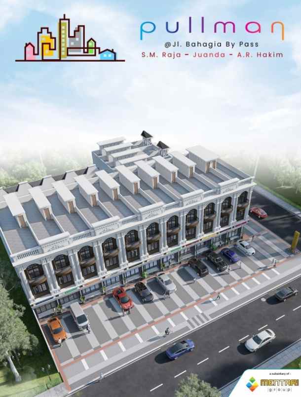 dijual ruko gudang kantor jalan bahagia by pass s m