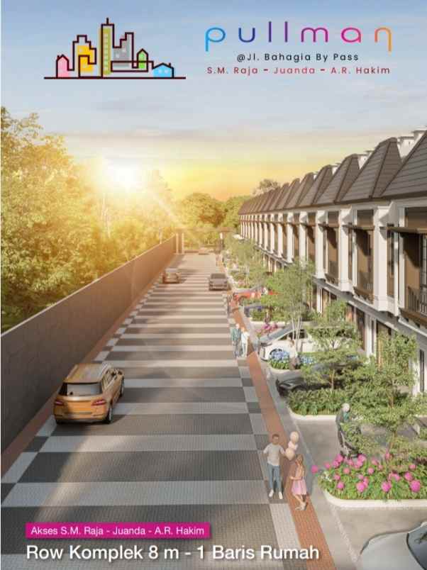 dijual ruko gudang kantor jalan bahagia by pass s m