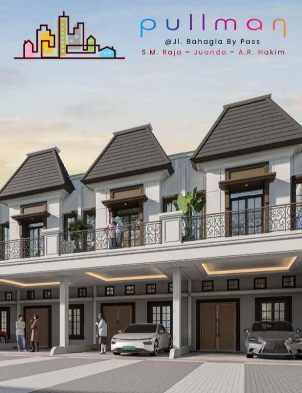 dijual ruko gudang kantor jalan bahagia by pass s m