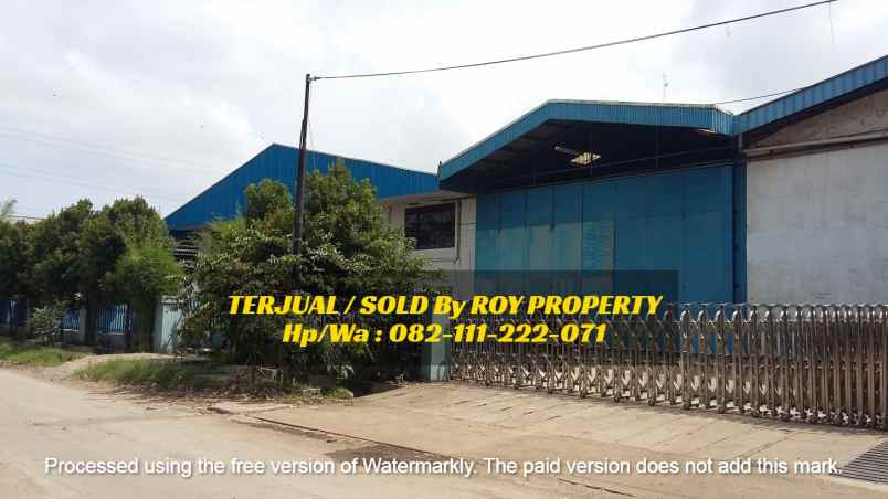 dijual ruko gudang kantor jl rawa bulak pulo gadung