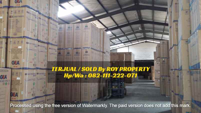 dijual ruko gudang kantor jl rawa bulak pulo gadung